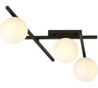 Emibig Smart lampada da soffitto 3x10 W nero-opale 1103/3