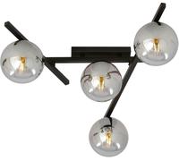 Emibig Smart lampada da soffitto 4x10 W nero-grafite 1104/4