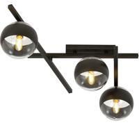 Emibig Smart Stripe lampada da soffitto 3x10 W nero-trasparente 1105/3