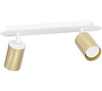 Emibig Zen lampada da soffitto 2x8 W bianco-oro 623/2