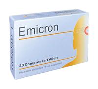 Sage Pharma Srl – Integratore Emicron per Emicrania – 20 compresse