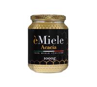 èMiele - Miele Biologico Italiano di Acacia, 1000 gr, raccolto in Canavese - Piemonte - Italia