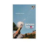 EMIGOS Poster del film, Jackass Forever (2022), decorazione artistica da parete per soggiorno, camera da letto, senza cornice, stile 20 x 30 cm
