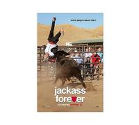 EMIGOS Poster del film, Jackass Forever (2022), decorazione per camera da letto, sport, ufficio, stanza, regalo, senza cornice, stile 20 x 30 cm