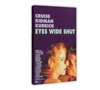EMIGOS Poster su tela del film Eyes Wide Shut, decorazione per camera da letto, sport, ufficio, stanza, regalo, stile cornice, 20 x 30 cm