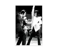EMIGOS Poster su tela del film Pulp Fiction, decorazione per camera da letto, sport, ufficio, stanza, regalo, senza cornice, 60 x 90 cm