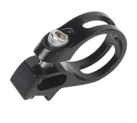 Emiif Anello di fissaggio per pollice per bicicletta, in lega di alluminio nero, compatibile con SRAM X7 X9 X0 XX X01 XX1 Trigger Shifters