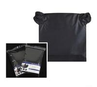 Emiif Borsa fasciatoio leggera con fodera argentata, perfetta compagna per gli appassionati di fotografia cinematografica, Come da immagine, Black M
