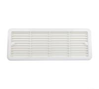 Emiif Copertura per griglia di ventilazione del frigorifero, per camper Thetford, accessorio per roulotte e camper, facile installazione fai da te, resistente alle intemperie, 483 x 186 mm, colore