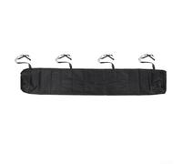 Emiif Copertura per tenda da giardino impermeabile, protezione per il sole, retrattile, tenda avvolgibile per la pioggia, borsa portaoggetti da giardino, protezione dal sole (nero, 3,5 m)
