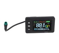 Emiif E-Bike Display LCD 24 V 36 V 48 V 60 V con cavo di interfaccia impermeabile a 5 pin compatibile con controller 02OMD per manubrio 22,2 mm