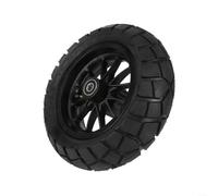 Emiif Kit di aggiornamento ruota e pneumatico per Kukirin G2 Pro DB, pneumatici tubeless 9x3.0-5.5 con mozzo, per costruzione in gomma (ruote + pneumatici neri)