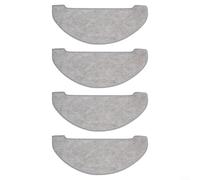 Emiif Panno Mop Kit Accessori per Vexilar W9 Robot Aspirapolvere Panno in Microfibra Pulizia Mopping Pad Parti di Ricambio