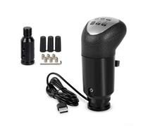 Emiif Pomello del cambio USB per simulatore di camion per Logitech G29 G27 G25 con interruttore di marcia alta e bassa per giochi di corse per PC ETS2 ATS