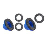 Emiif Smerigliatrice per mozzi ruota da 150 mm per la pulizia del cerchione dell'auto con tazza di macinazione, accessorio rapido per disco in carburo di silicio, compatibile con 1500 giri/min