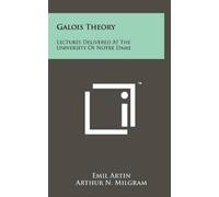 Emil Artin Galois Theory (Copertina rigida)