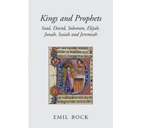 Emil Bock Kings and Prophets (Tascabile)