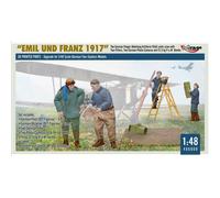 "emil E Franz 1917" Tè Tedesco Flieger Abteilung Artiglieria Fa(a) Unità Crew W