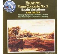 Emil Gilels Brahms: Piano Concerto No. 2 / Haydn Variations (CD)