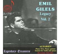 Emil Gilels Legacy - Vol. 2 (Gilels, Beethoven String Quartet, Tziganov) (CD)
