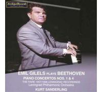 Emil Gilels Piano Concertos Nos. 1 and 4 (Sanderling) (CD) Album