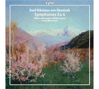 Emil Nikolaus Von Reznicek Emil Nikolaus Von Reznicek: Symphonies 3&4 (CD) Album