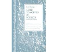 Emil Staiger Basic Concepts of Poetics (Tascabile)