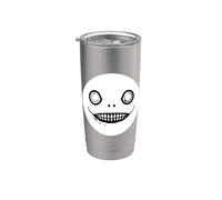 Emil/Taro Yoko Maschera sorridente scheletro Bicchiere termico in acciaio inox doppia parete
