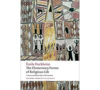Émile Durkheim The Elementary Forms of Religious Life (Tascabile)