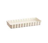 Emile Henry AU Four Tortiera Rettangolare Lunga, Ceramica, Argilla, 36,5 x 15 x 5 cm