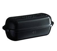 Emile Henry Italian Bread/Pullman Loaf Baker Pane Paniere, Ceramica, Carbone