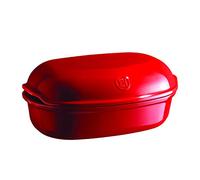 Emile Henry - Cuocipane artigianale bordeaux, 34,5 x 22,6 x 8,6 cm