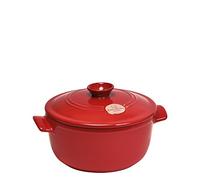 EMILE HENRY CASSERUOLA TONDA COCOTTE 20cm h.15cm Grand Cru Rosso Flame EH344525