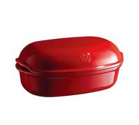 Emile Henry EH349501 Pane Artigianato, Ceramica, Rosso Grand Cru, 5 litri