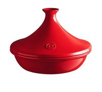 Emile Henry EH349532 Tajine con Imballaggio Rinforzato, 32 cm, Marsala
