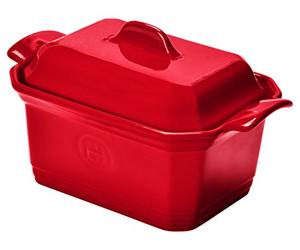 Emile Henry EH349706 Terrina per Il Foie Gras con Peso, Marsala