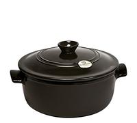 Emile Henry EH794553 Cocotte Tonda, Carbone