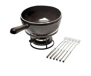 Emile Henry EH799922 Servizio da Fonduta, Carbone