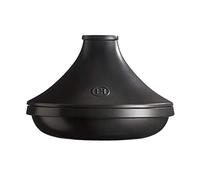 Emile Henry EH7A6632 Delight Tagine Base Coperchio Ceramica, 4 Quarti, Ardesia con Ardesia