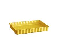 Emile Henry EH906038 - Tortiera rettangolare, 33,5 x 24 x 5 cm, colore: Giallo Provenza