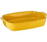 Emile Henry EH909654 Grande teglia da forno rettangolare in ceramica, giallo provenzale, 42,5 x 28 x 9 cm
