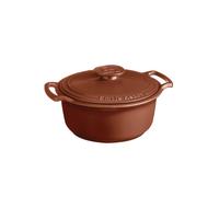 Emile Henry-Emile & Co Sublime, cocotte tonda 6,5 lt - terra di siena Sublime, cocotte tonda 6,5 lt - terra di siena