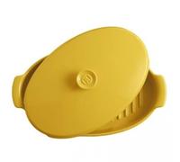 Emile Henry Piatto per Cottura al Cartoccio Giallo