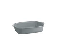 Emile Henry Piatto rettangolare Ultimate - 2 | 4 persone - Ceramica ad alta resistenza - Cottura omogenea e servizio del forno alla tavola - Colore perla - Made in France