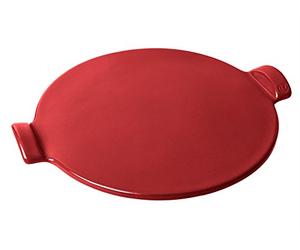 Emile Henry Prm Eh-347514 Pietra per pizza piatta, ciliegia, 37 cm
