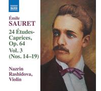 Emile Sauret Émile Sauret: 24 Études Caprices, Op. 64: Nos. 14-19 - Volume (CD)