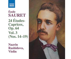 Emile Sauret Émile Sauret: 24 Études Caprices, Op. 64: Nos. 14-19 - Volume (CD)