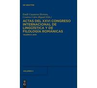 Emili Casanova Actas del XXVI Congreso Internacional de Ling (Copertina rigida)