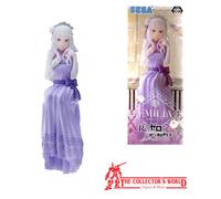 Re Zero Emilia Party Pm Perching PVC Figure SEGA