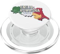 Emilia Romagna e Bandiera Italia Regione Retro Mappa PopSockets PopGrip per MagSafe